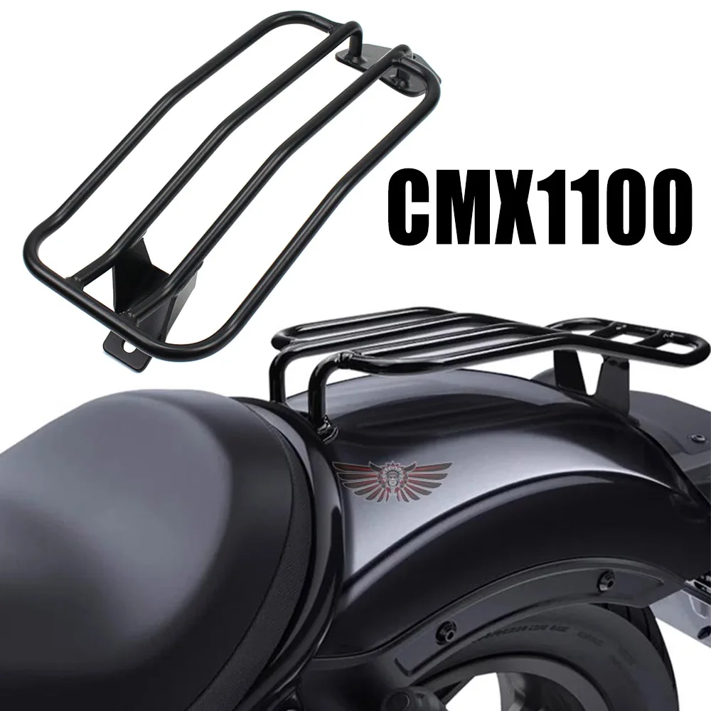 Motorcycle Accessories Rear Luggage Rack Rear Tail Cargo Holder Shelf for Honda CM1100 CMX1100 REBEL 2023