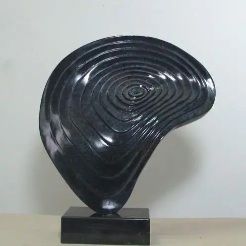 *&z Custom Abstract Resin Sculpture Unique Spiral Design Waterproof Hand-painted Spaceman Style for Desktop Interior~.