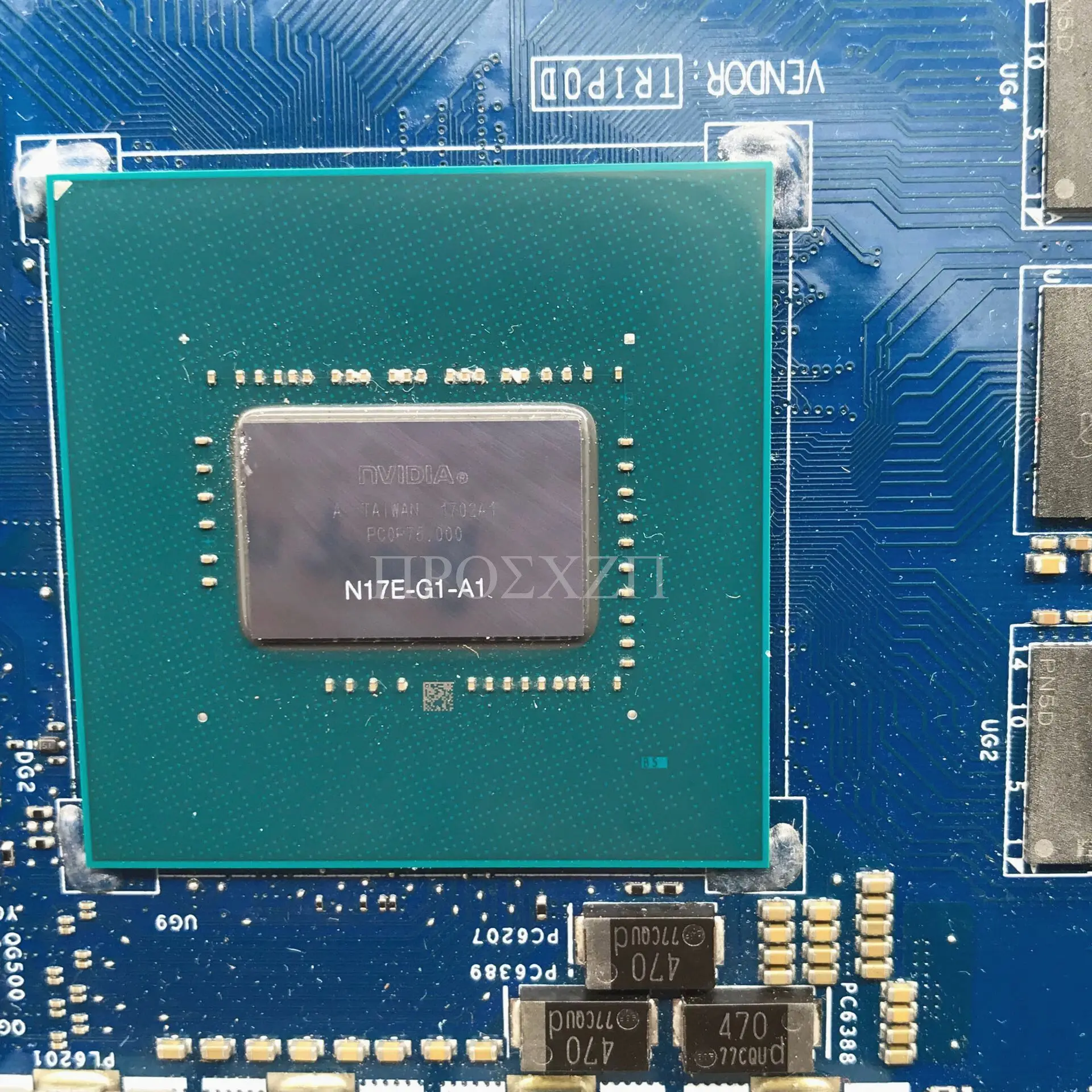 NMWGJ 0NMWGJ CN-0NMWGJ High Quality For 17 R4 Laptop Motherboard BAP10 LA-D751P With I7-7700HQ CPU GTX1060 GPU 100% Fully Tested