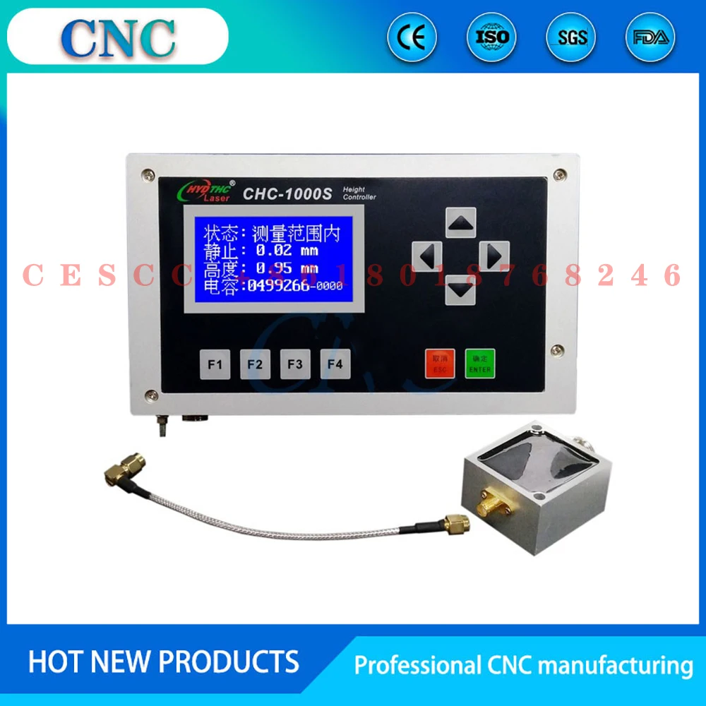 CNC CHC-1000S capacitive height controller for laser cutting Autofocus system laser THC fiber laser CNC controller replace