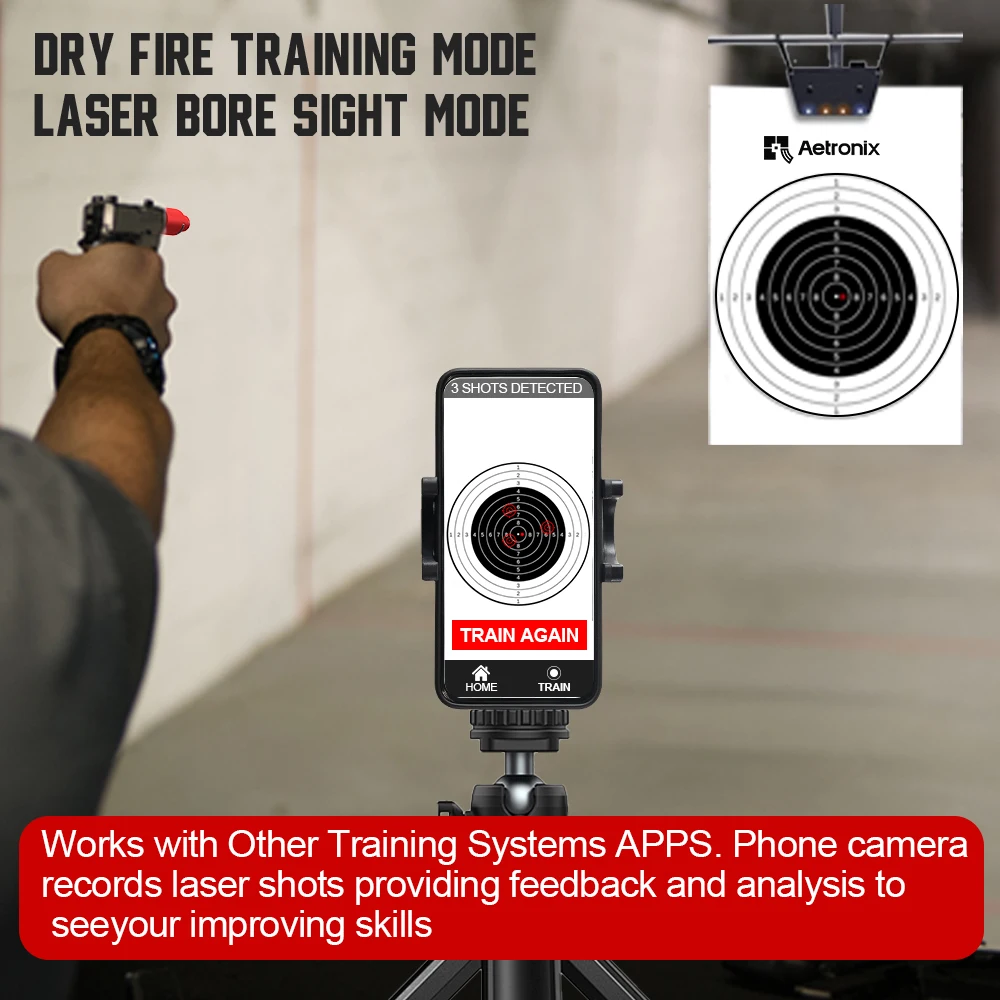 مدرب مغناطيسي متعدد الوظائف 45ACP، ثنائي الاستخدام للتدريب والمعايرة #6