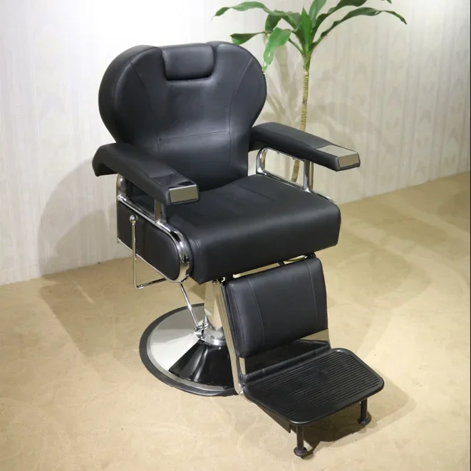 

Beauty Hair Salon Furniture Hairdressing Saloon Equipments Set Manufacturer Hydraulic Cheap Barber Chair Vintage OEM