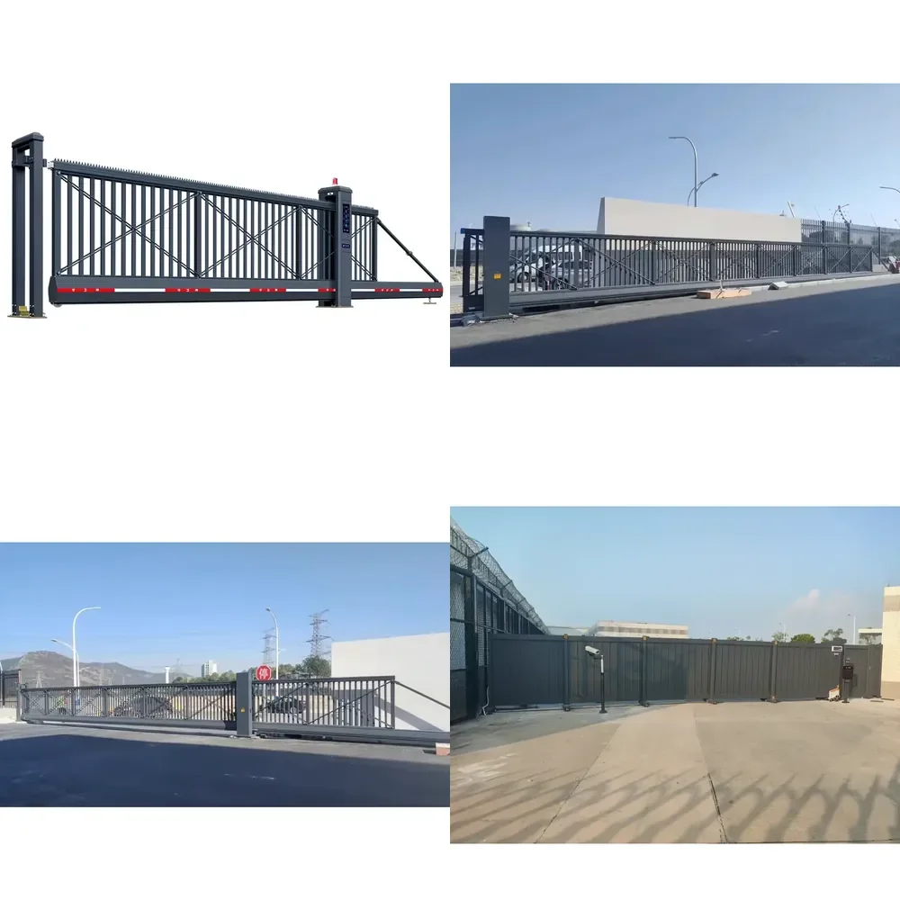 2026 Cantilever Sliding Gate | Industrial Security Gate | Automatic Driveway Gate for Factory & Warehouse