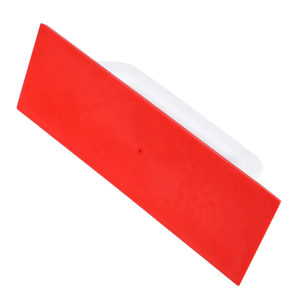 White Epoxy Sand Scraper Flexible Scraping Head Elastic Rubber Base Easy To Clean Design Dual Edge Structure For Kitchen Tiling