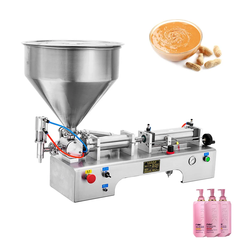 

PBOBP Commercial Weighing Type Honey Filling Machine Gear Pump Automatic Viscous Liquid Paste Filler Machines