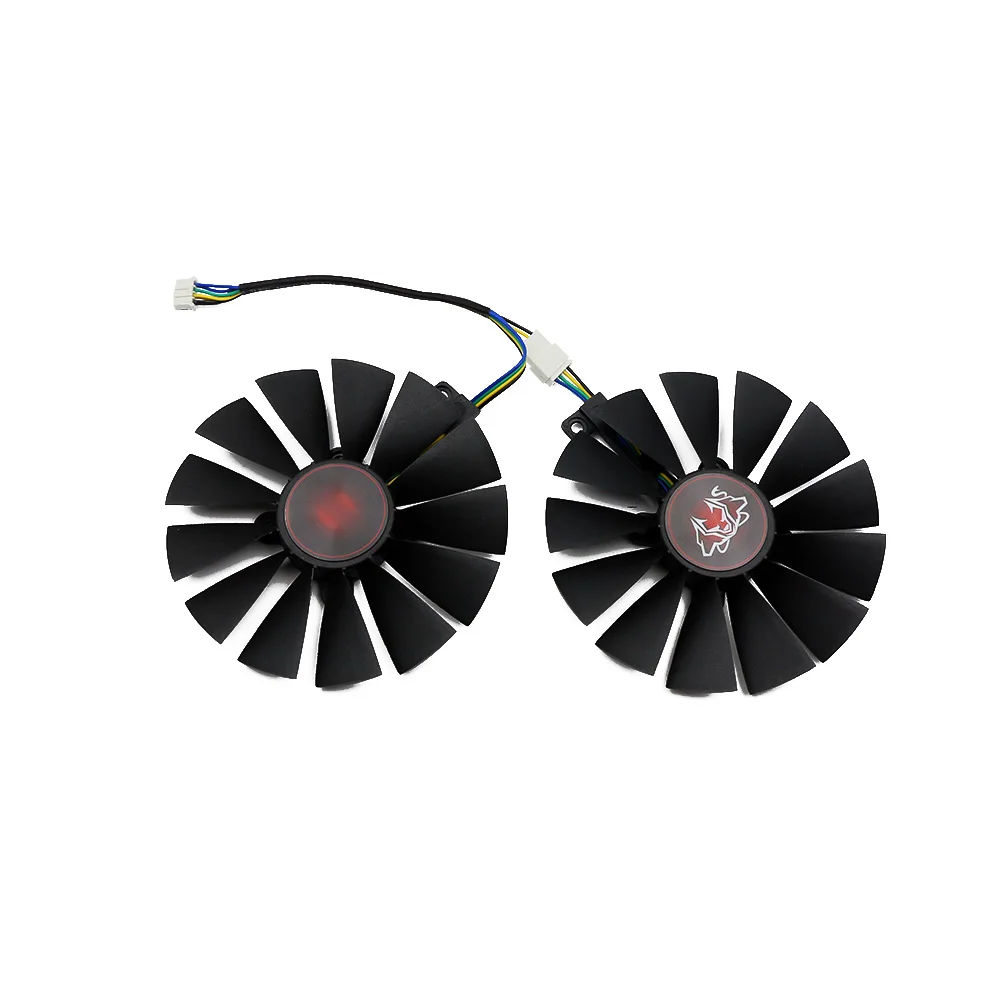 2pcs/lot 95MM FDC10M12S9-C GTX1070Ti Cooler Fan For ASUS GTX 1070 Ti CERBERUS ADVANCED Gaming Video Card Cooling Fan