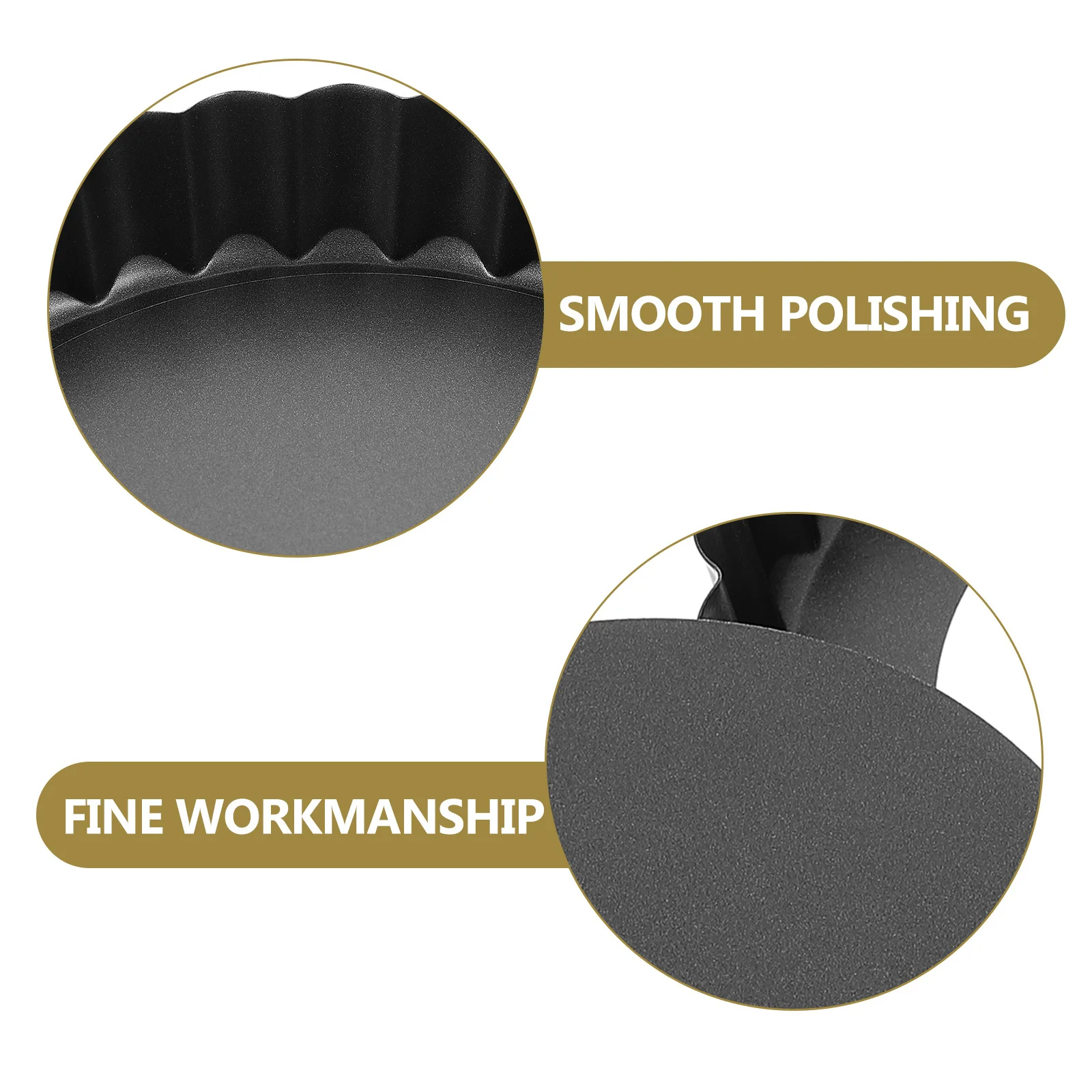 

Nonstick Baking Pan High Carbon Steel Multi-Function Round Tart Pizza Pan Household Kitchen Baking Supply