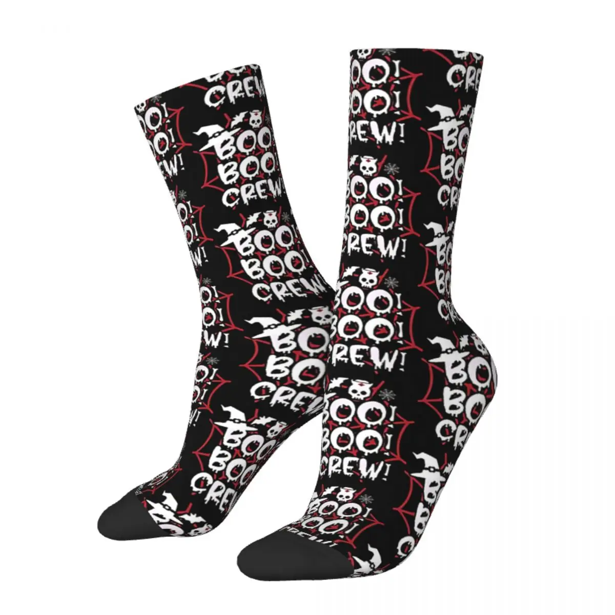 Crazy Sock for Men Boo Crew Nurse Hip Hop Harajuku Ghost of Disapproval Seamless Pattern Printed Boys Crew Sock Casual Gift