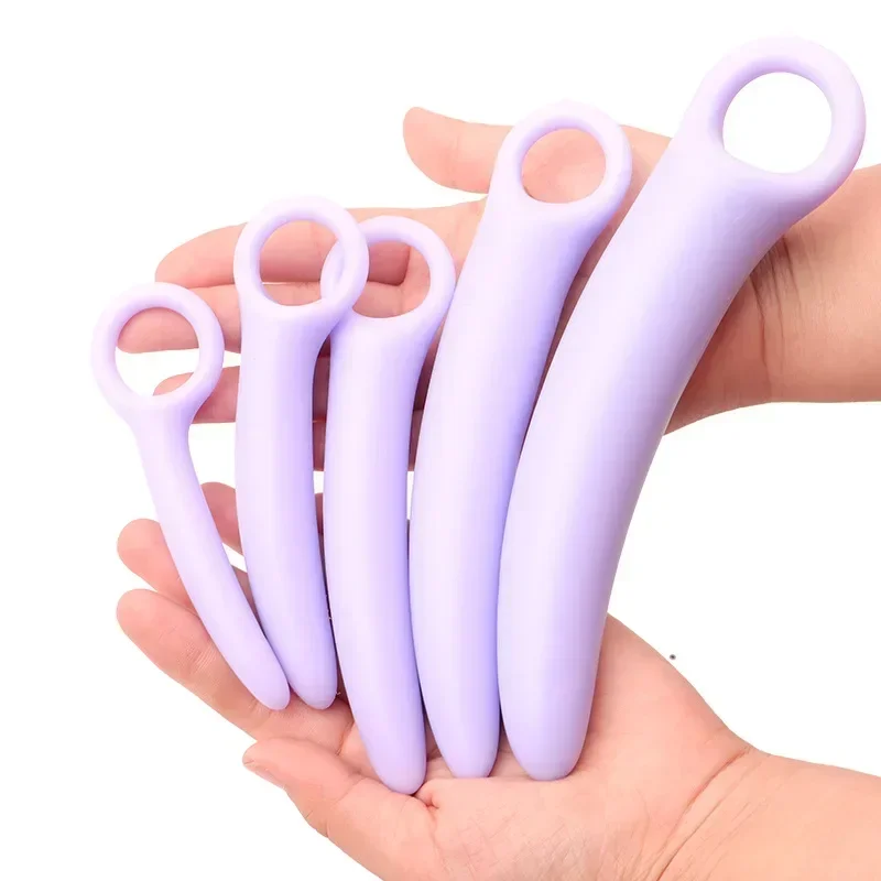 5-Piece Dilator Kit  Vaginal Muscle Training Strengthen Rejuvenate Anal Plugs Sex Health Toy