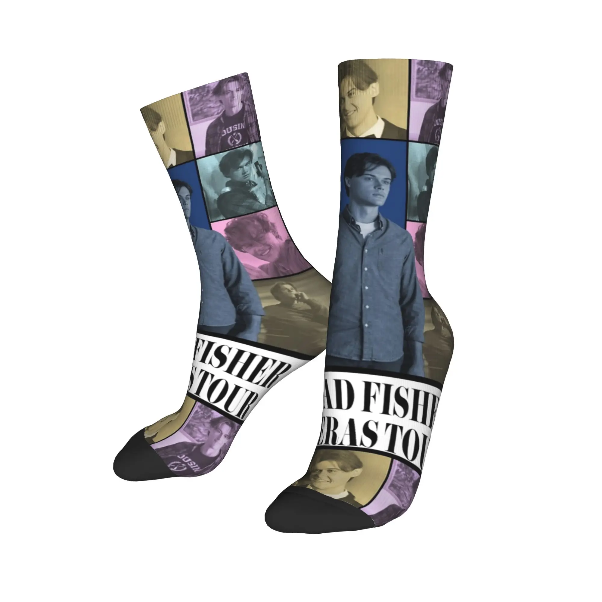 

Осенне-зимние красочные женские и мужские носки Conrad Fisher Eras Tour, впитывающие пот средние носки-трубы