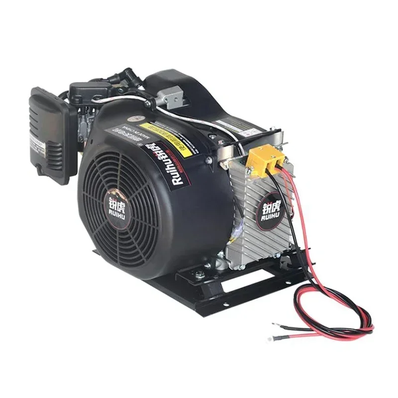 New 4KW 5KW 6KW 7KW Low Noise 48V 60V 72V Electric Vehicle Range Extender Charging gasoline range extender Generator