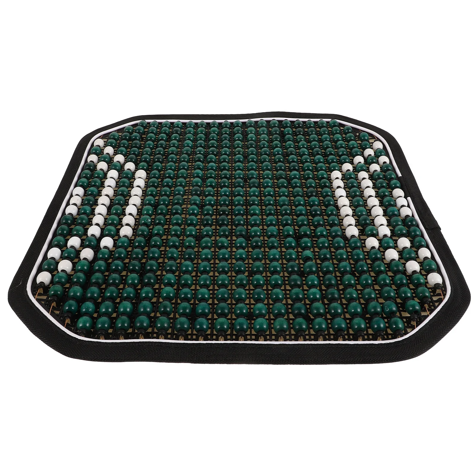 

Wooden Beaded Car Seat Cushion Summer Cooling Pad Breathable Mesh Truck Office Chair Mat Durable Anti-Slip For Home Sofa