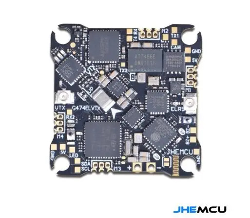 

Полетный контроллер JHEMCU G474ELVTX F411 ELVTX 1S-2S Betaflight 4.4.2 JHEF411.HEX для приемника ELRS 12A ESC 400MW