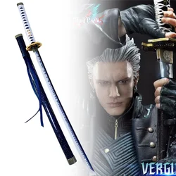 104cm Yamato Katana Japanese Samurai Devil May Cry 5 Cosplay Prop Vergil Sword Ninja Real Size Katana Living Room Decoration Toy