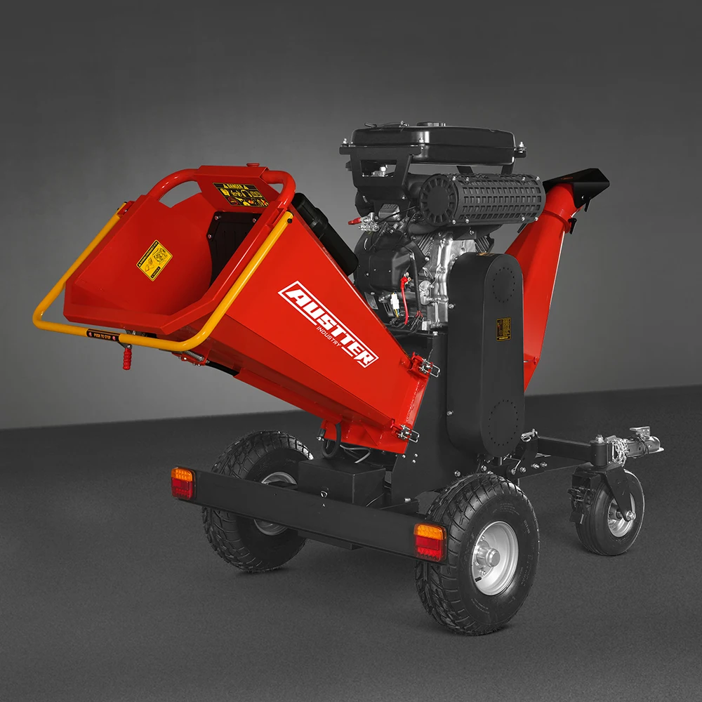 1000cc 35hp E-start Tail Light And Plug Wood Chipper Shredder
