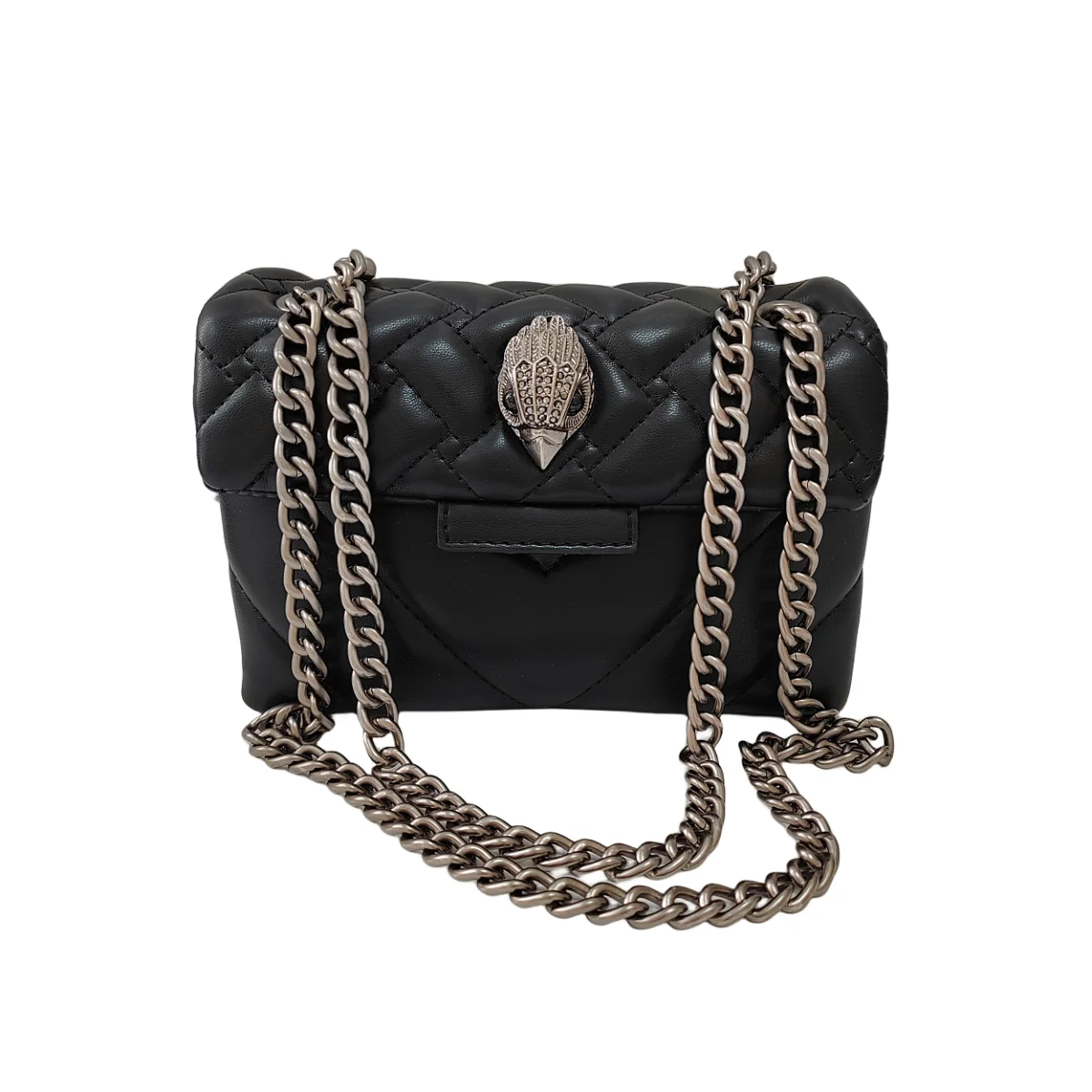 Fashion Mini Quilted Eagle Metal Women Shouder Bag Embroidery PU Leather Ladies Cross Body Bag