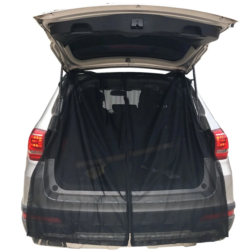 

Автомобильная москитная сетка, сетка для кемпинга, солнцезащитная сетка на лобовое стекло, шторка для автомобиля, обеспечивающая конфиденциальность, для внедорожников и минивэнов, нейлоновая сетка 70.9 x 59.0 дюймов