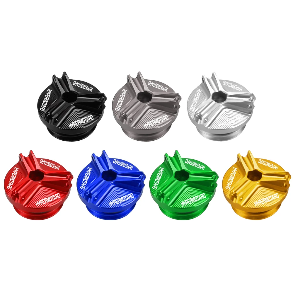 Motorcycle engine oil cap bolts fuel filler cap protection For Ducati HYPERMOTARD 1100 2008 2009