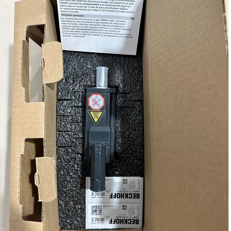 

2025 Германия BECKH0FF Серводвигатель Beckhoff AM8111-1F20-0000 Новый оригинал, обговорная распродажа