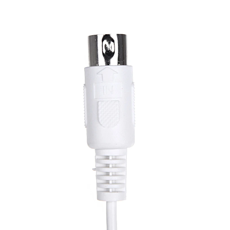 MIDI Extension Cable to Male 5 Pin 1.5/4.95FT High Quality 5 Pin Male to 5 Pin Male MIDI Extension Cable