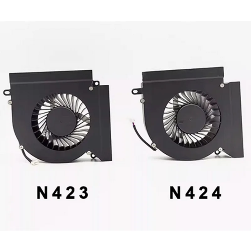 OEM Replacement For MSI GT76 9SG-048CN MS-17H1 PABD18525BM-N424 PABD18525BH-N423 Laptop Fan 12V