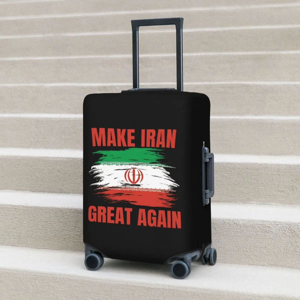 

Make Iran Great Again MIGA Suitcase Cover Making Iran Great Travel Protection Vacation Practical Luggage Supplies