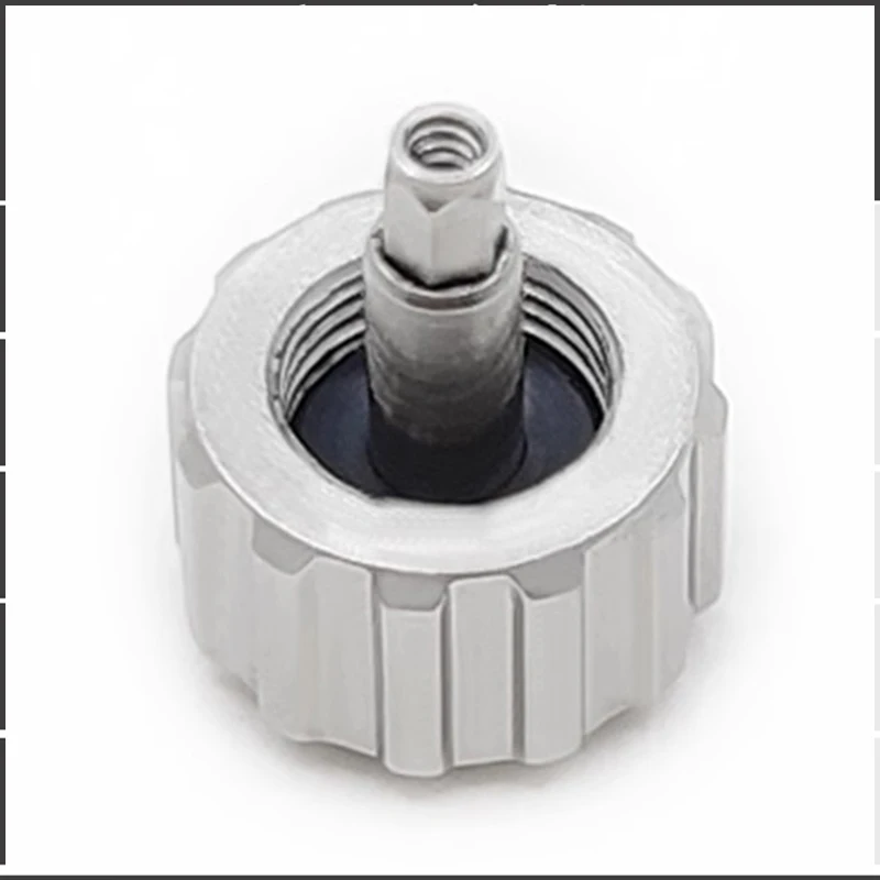 Watch Accessories For Casio Marlin MDV-106 Stainless Steel Watch Handle 6.4mmx8.2mm The time Adjustment Lever is Bright