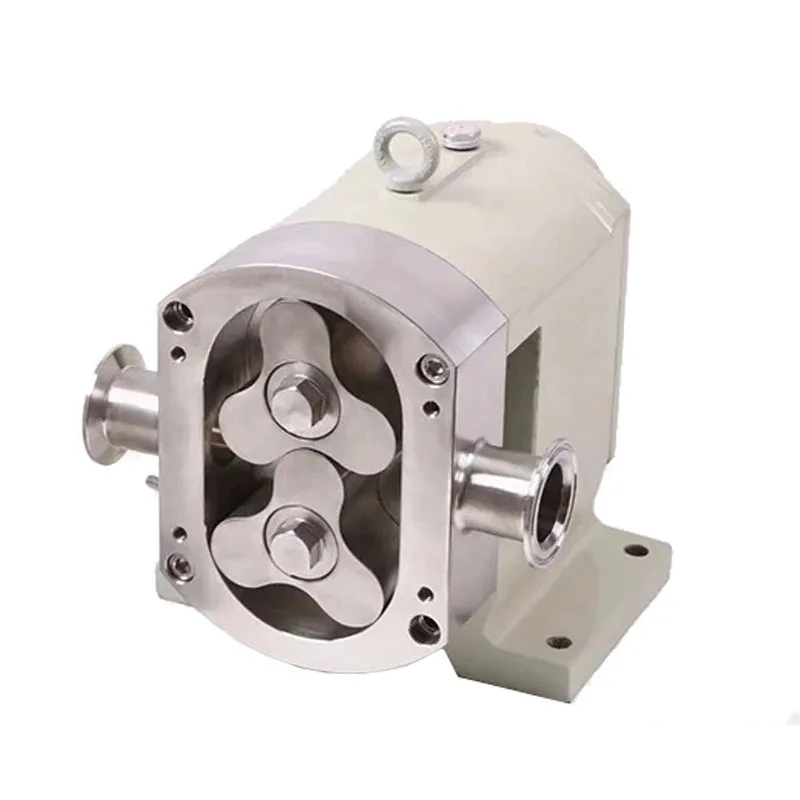 For Stainless Steel High Viscosity Cam Rotor , Pumping Honey, Batter, Pepper, Fructose Pulp , Sewage