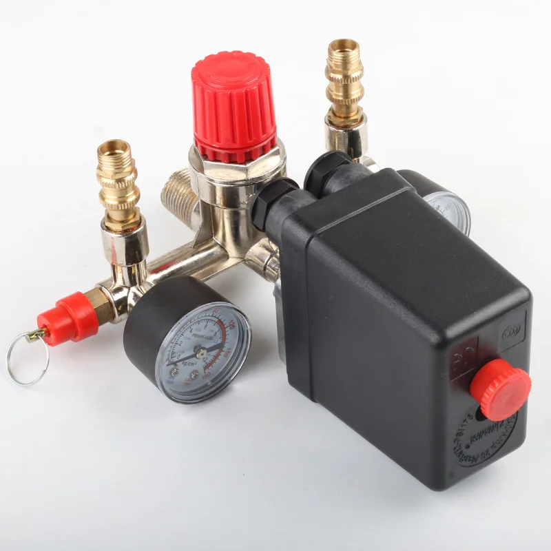 Air compressor bracket pressure regulating valve pressure regulating switch assembly  air pump accessory assembly