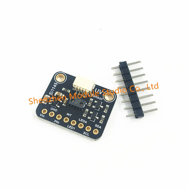 1pcs 3pcs SI1145 Light Sensor Module UV Index Infrared Visible Spectrum Detect Breakout Board SI1145-M01-GM