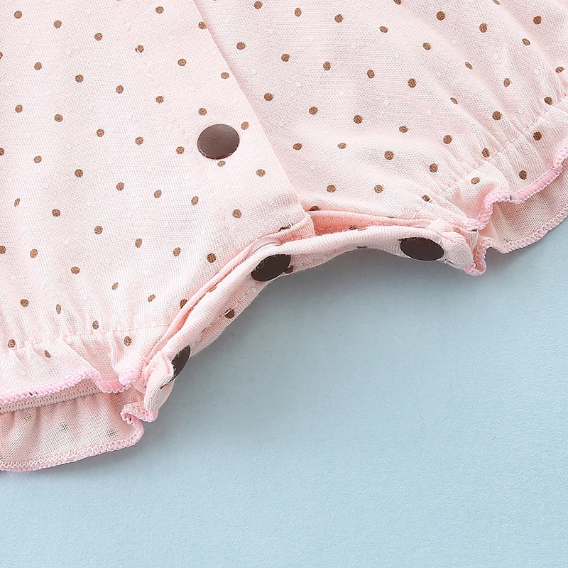 Combinaison d'été en pur coton pour bébé fille, barboteuse sans manches, vêtements fins pour nouveau-né