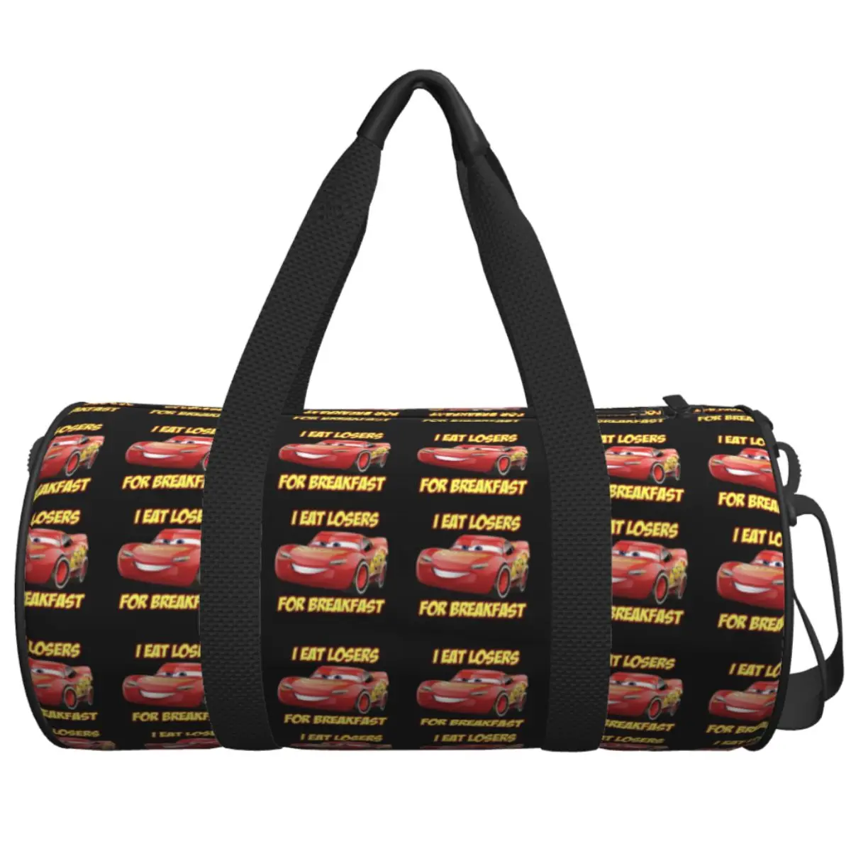 

Lightning McQueen Number 95 Travel Bag Cartoon Red Car Large Sport Bags Portable Male Female Gym Bag Fashion Vintage Fitness Bag