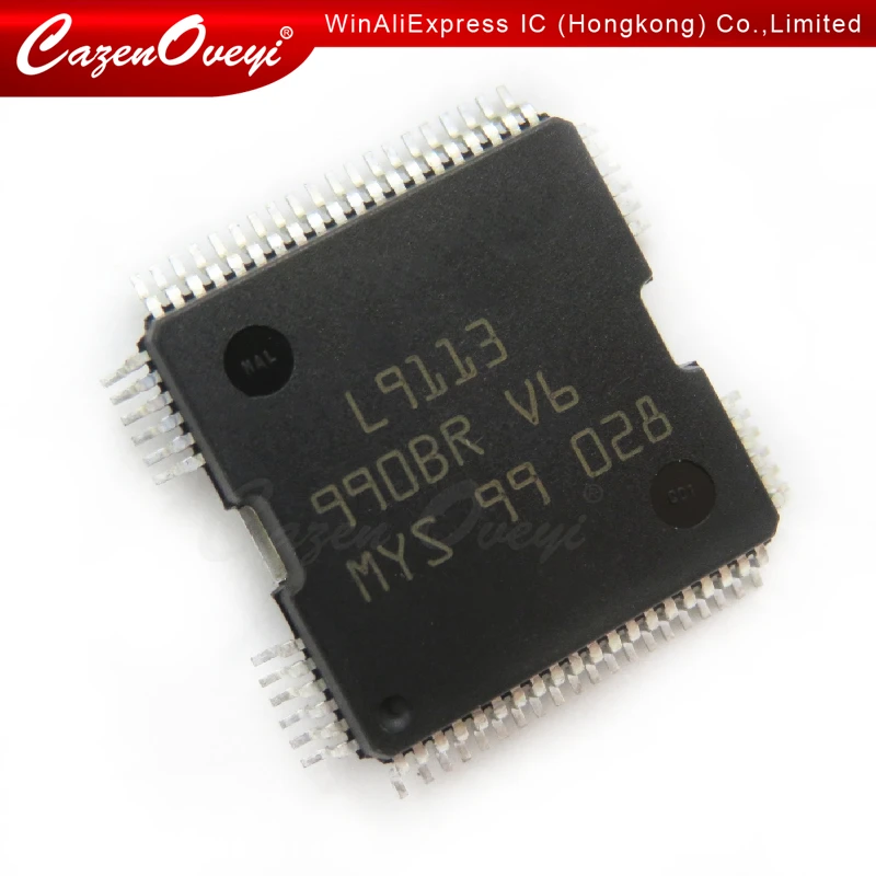 10pcs/lot L9113 QFP64 Car For Mar-elli multi-point computer board  In Stock