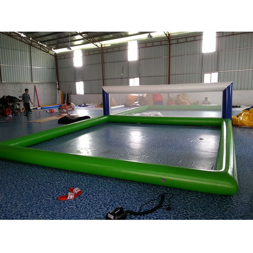 2026Inflatable Volleyball Court Water Volleyball with Pool Inflatable Water Gameswoniu