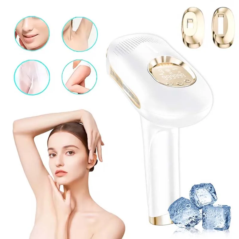 

Best-selling household hand-held portable electric laser hair removal ice cool painless IPL hair removal device