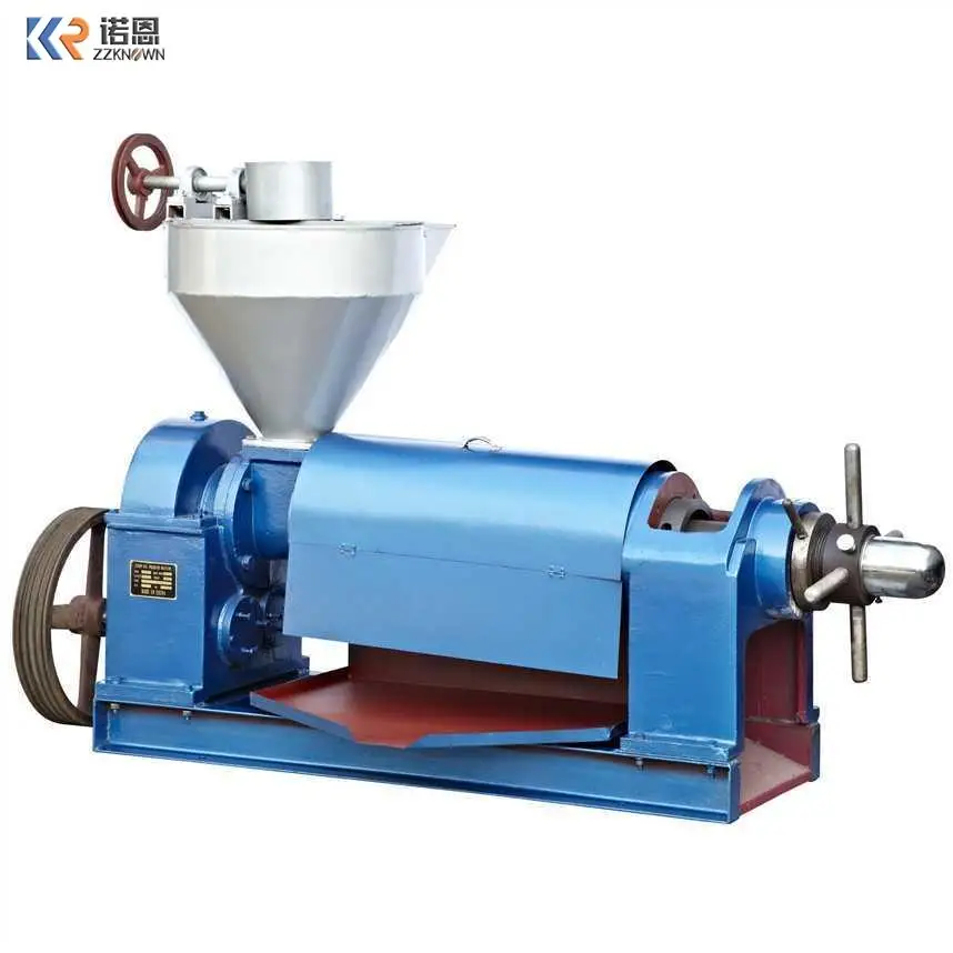 Edible Cold Press Oil Extractor Commercial Coconut Oil Press Machine High Capacity Groundnut Oil Production Machine