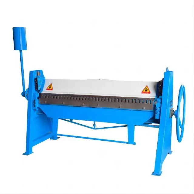 High Quality 1.5m TDF Manual Metal Sheet Bender Duct Making Machine