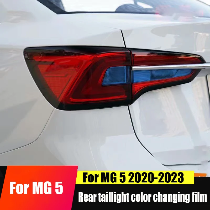 For MG 5 2023 2022 2021 2020 Fog light daytime running light color changing film Personalized tail light color changing film