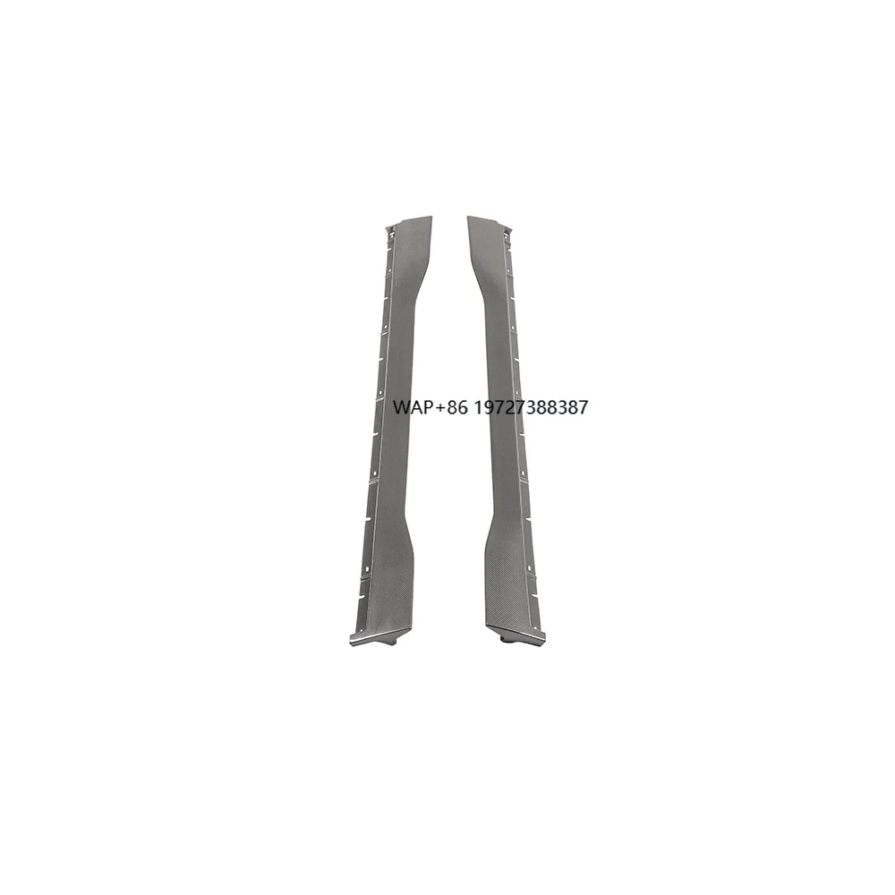 

KM Carbon Fiber Body Parts Side Skirt and Bumpers for 9Y0.1 MSY Kburning Car Accessories
