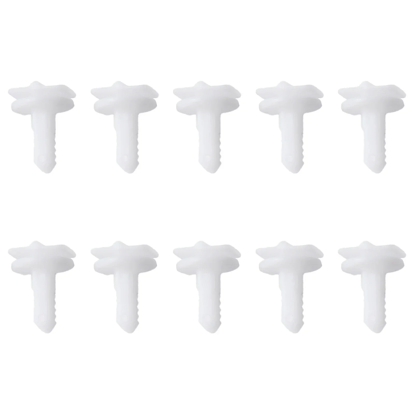 10pcs/set For Ford For Fiesta Car Windshield A Pillar Fixed Clip Interior Trim Clips Plastic Whtie OEM Number 1020193 / 6877869