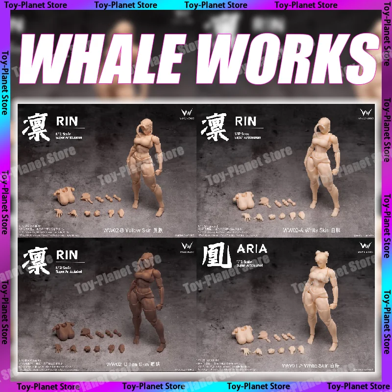 

Предварительно ОПТОВАЯ РАБОТАЕТ 1/12 Рин и Ария, супер шарнирные куклы с женским телом и мобильными глазами, коллекционные фигурки, игрушки