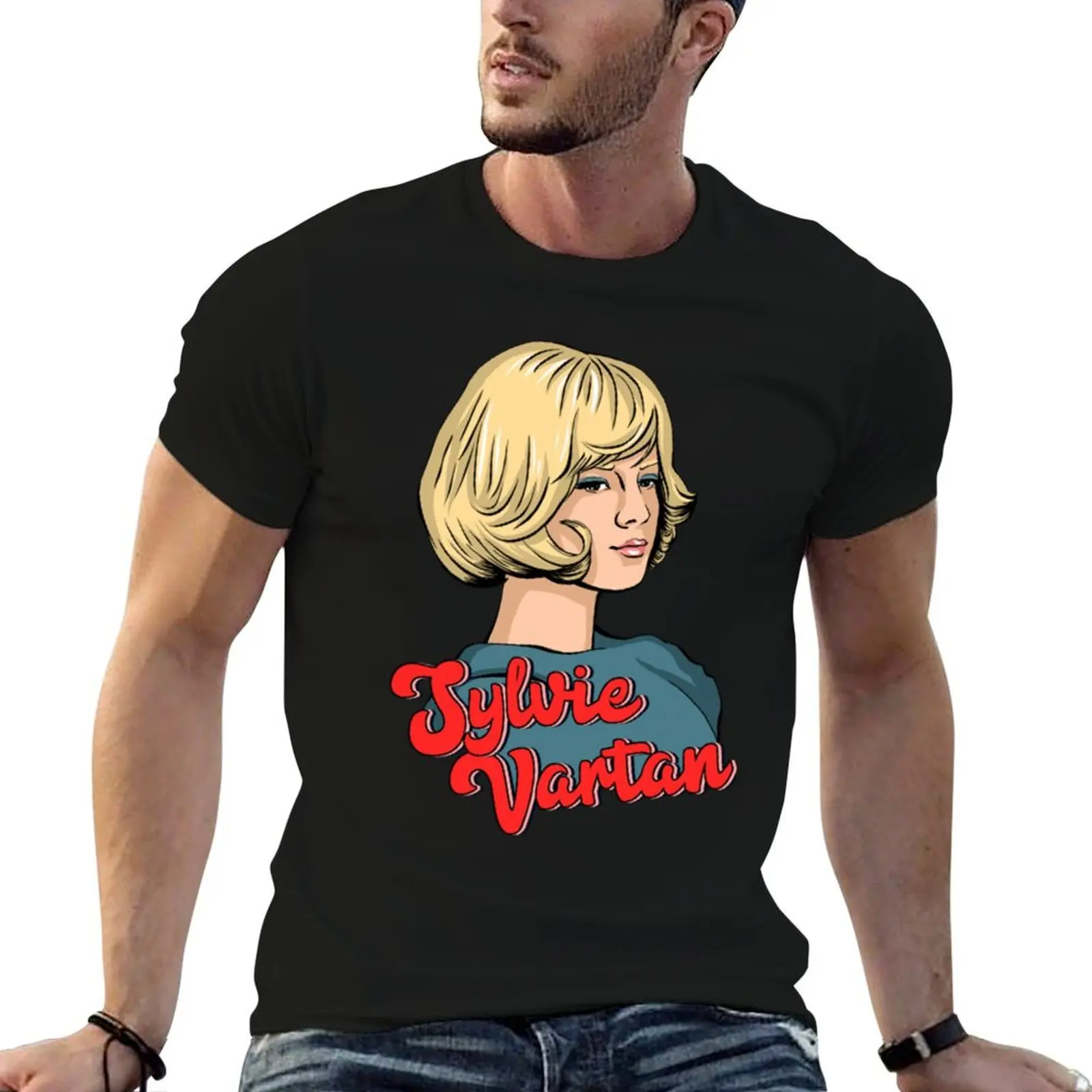 

Sylvie Vartan T-ShirtSylvie Classic T-Shirt korean fashion graphics mens big and tall t shirts