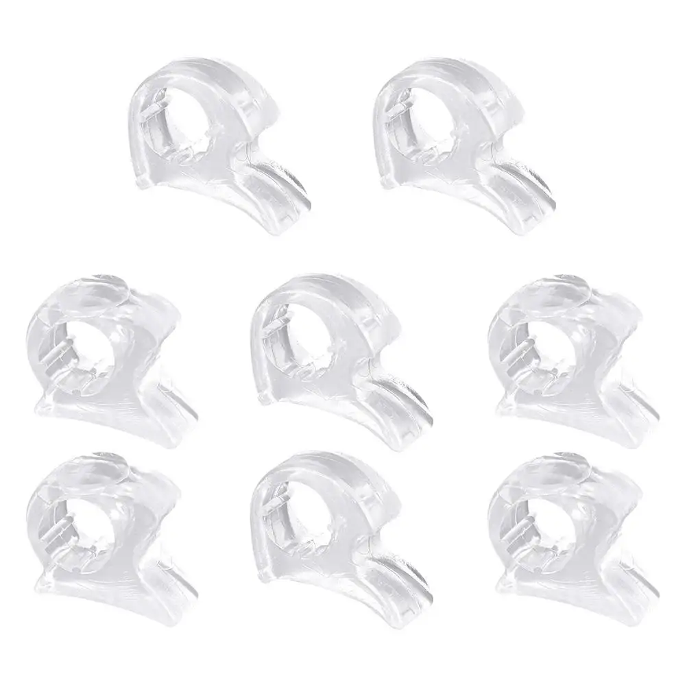 

8 Pcs Separators Comfortable Bunion Corrector Supple Toe Spacer Straightener for Men Women Foot Care Supplies Toe Corrector Sebs