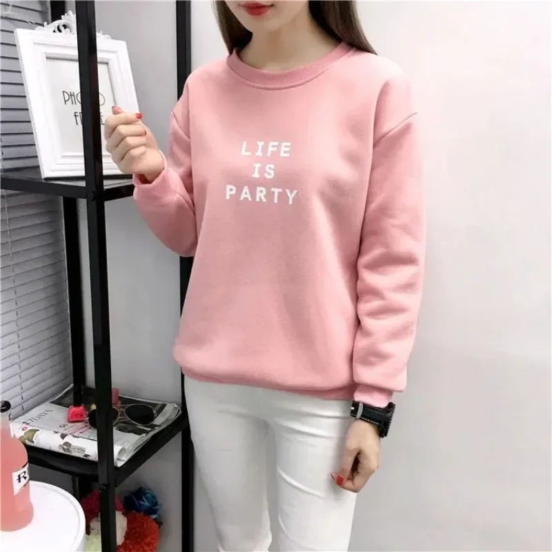 High Quality Autumn and Winter GU Paris Letter Logo Printed Comfortable Hoodie Fashion Loose Hoodie for  Women