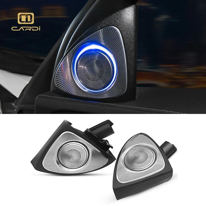 Suitable for  C class W205 3D tweeter original car screen control 3/12//64 colors special for in-car speaker