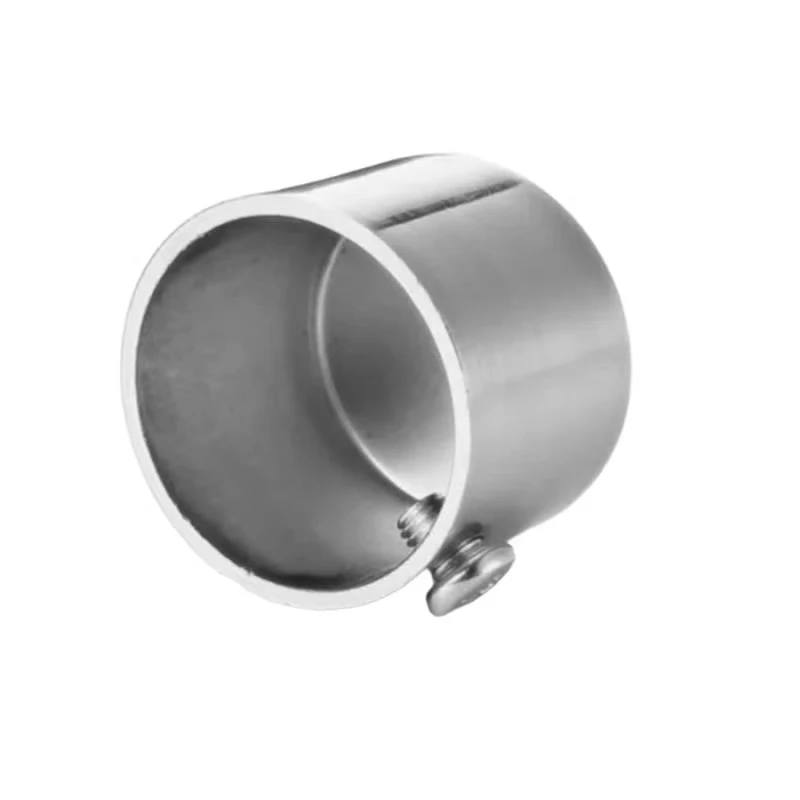 CNC Turning, Custom Stainless Steel Mechanical Connection, Fastening Sleeve, Stainless Steel with Screws, Sleeve Type Fittings