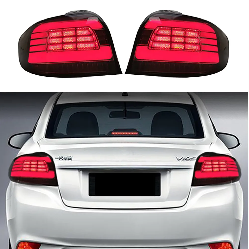 

2Pcs Vehicle Exterior LED Tail Lamp For Toyota Vios 2003 2004 2005 2006 2007 Rear Brake Fog Lamp Turn Signal Light