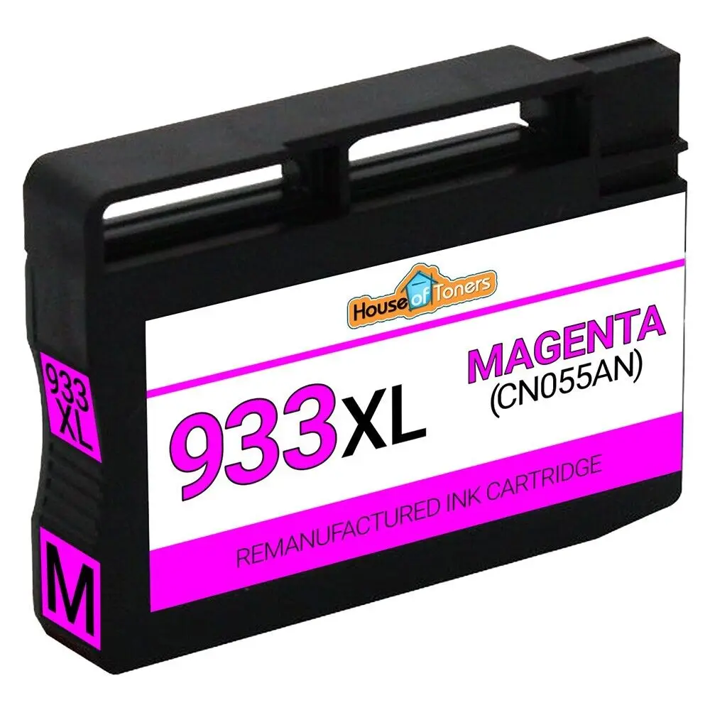 Cartuchos de inyección de tinta 932XL 933XL para impresora HP Officejet 6100 6600, paquete de 12 unidades