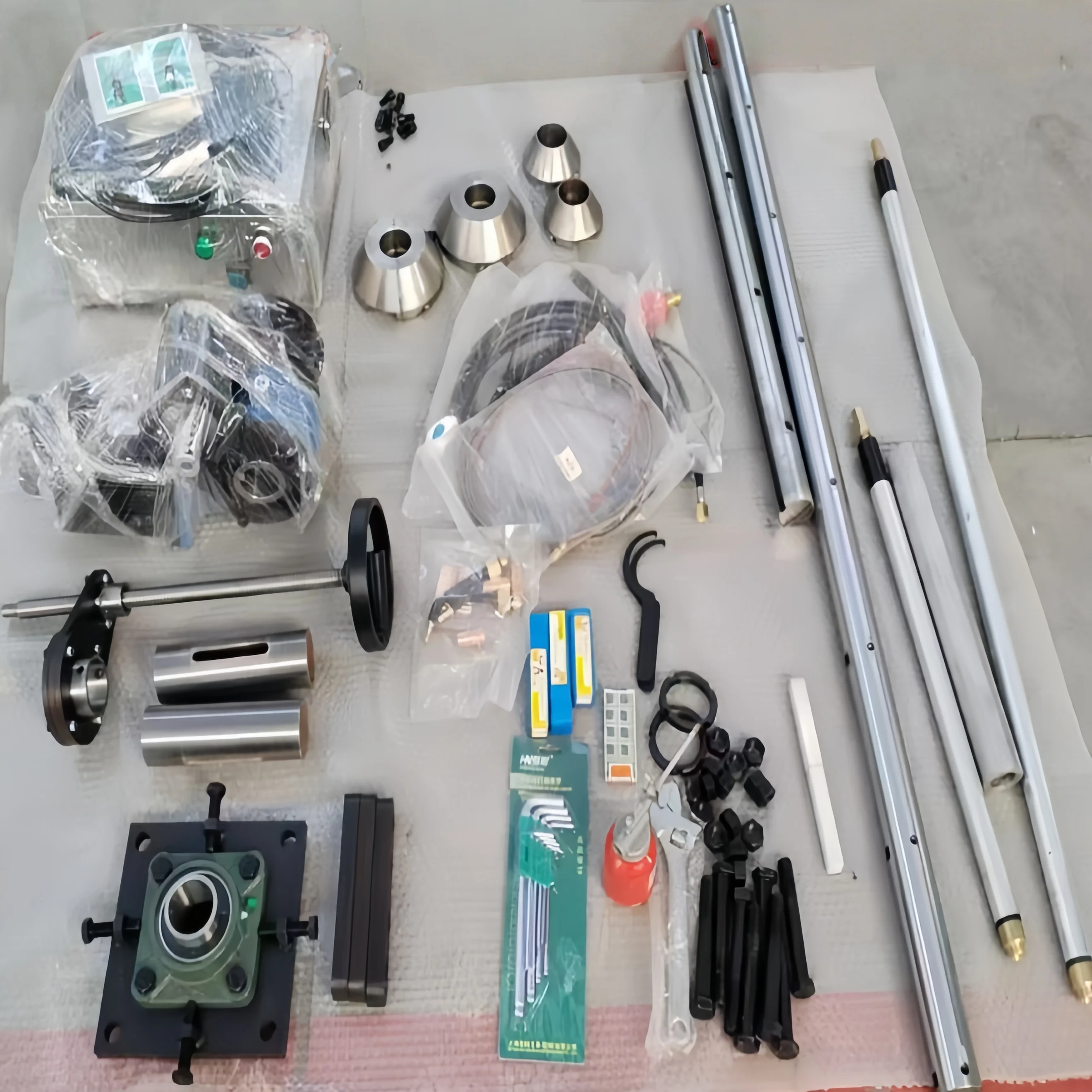 TH50 Portable 40-300mm MIG Boring Welder Line Boring and Welding   hine for Excavator Hole Repair