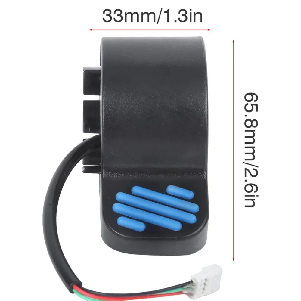 ABS Electric Scooter Accelerator Universal Plug Play Electric Scooter Brake Dial Finger Throttle for Ninebot ES1/ES2/ES3/ES4 view 6
